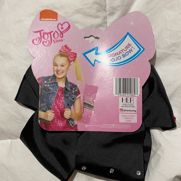 JoJo Siwa Big black Christmas bow - Picture 2 of 2